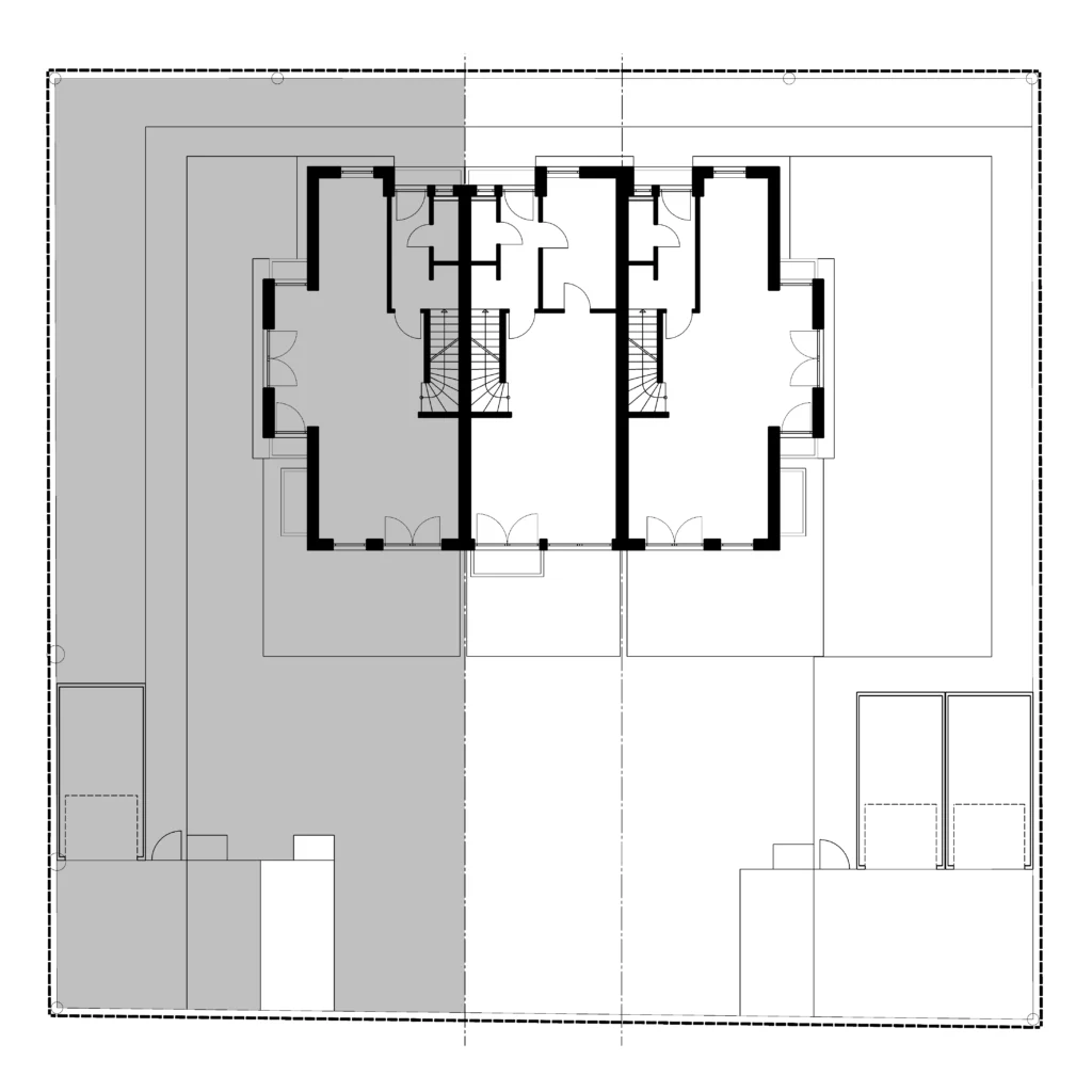 Grundriss Reihenhaus 1