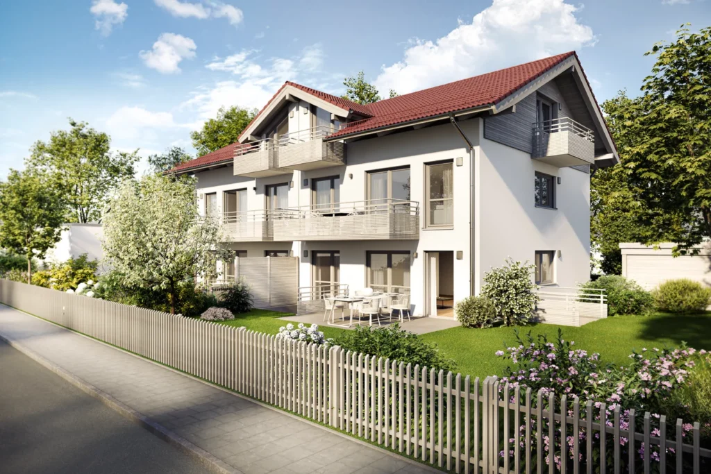 Visualisierung Glonner Straße Aying